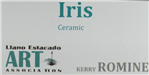 132 Iris Label