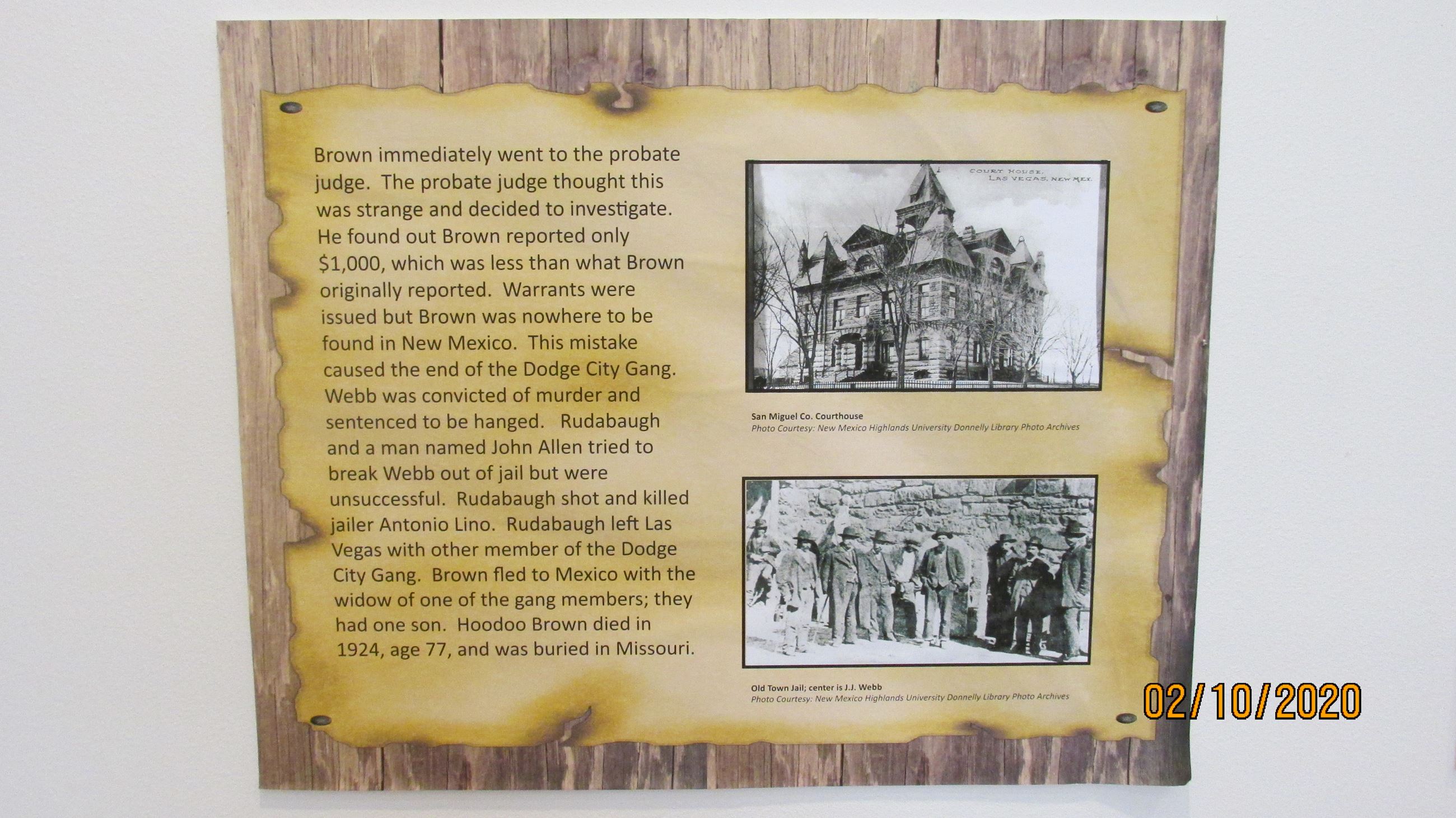 Outlaws Virtual Exhibit 07