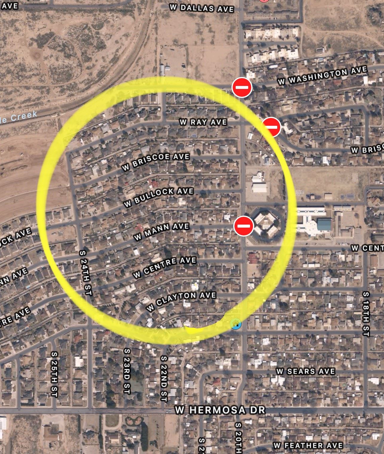 12-15-2022 Water Shut Off Area