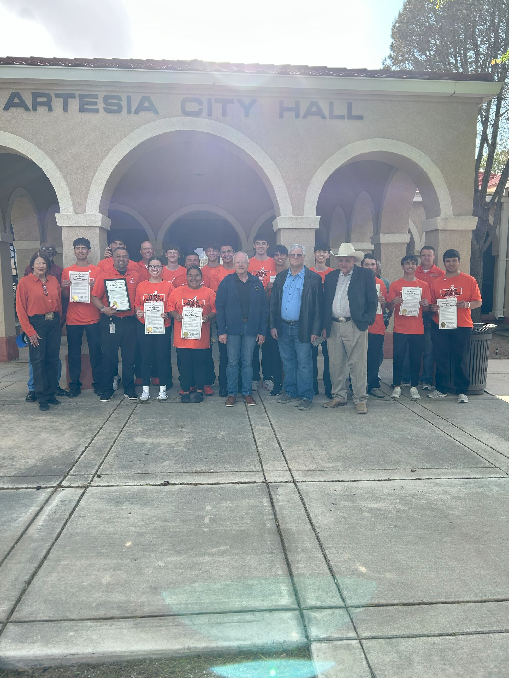 Artesia Boys Basketball Team