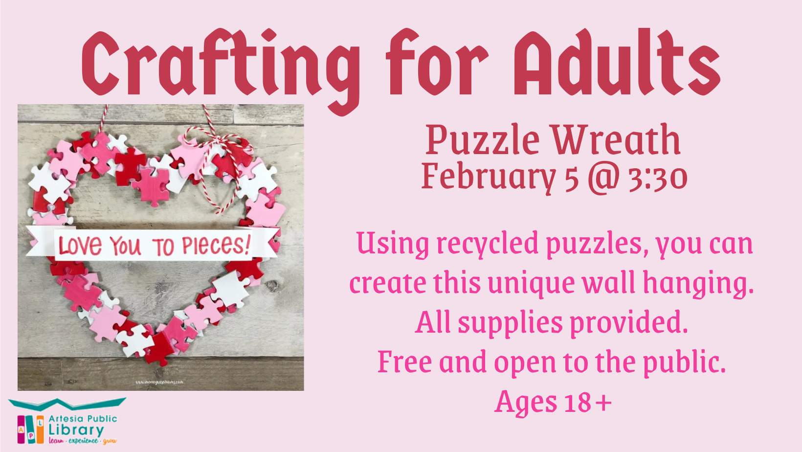Puzzle Wreath